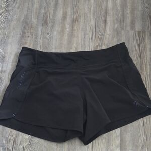 FREE FLY Black Women's Athletic Shorts